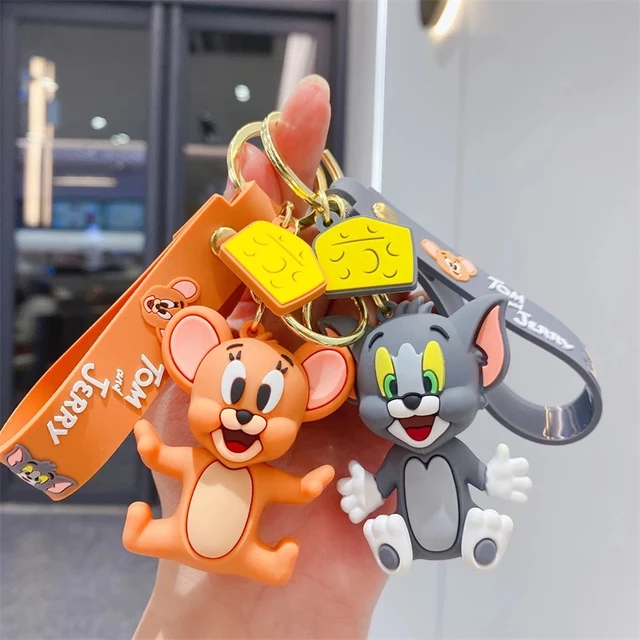 Good Goody Cute Tom and Jerry Face Keychain | keyring and bag
