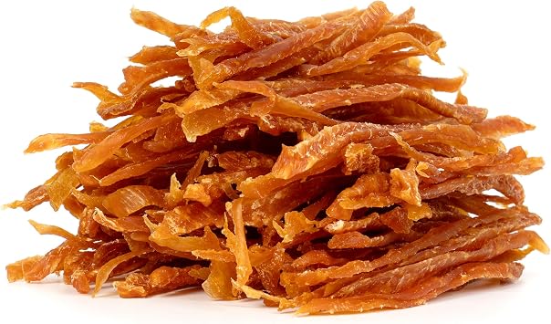 MON2SUN Dog Treats, Chicken Jerky Strips for Dogs, 17.64 oz | Grain-Free Formula, High Protein Recipe, Easy-to-Digest Texture, Daily Reward Use, Suitable for Small Dogs and Medium Dogs
