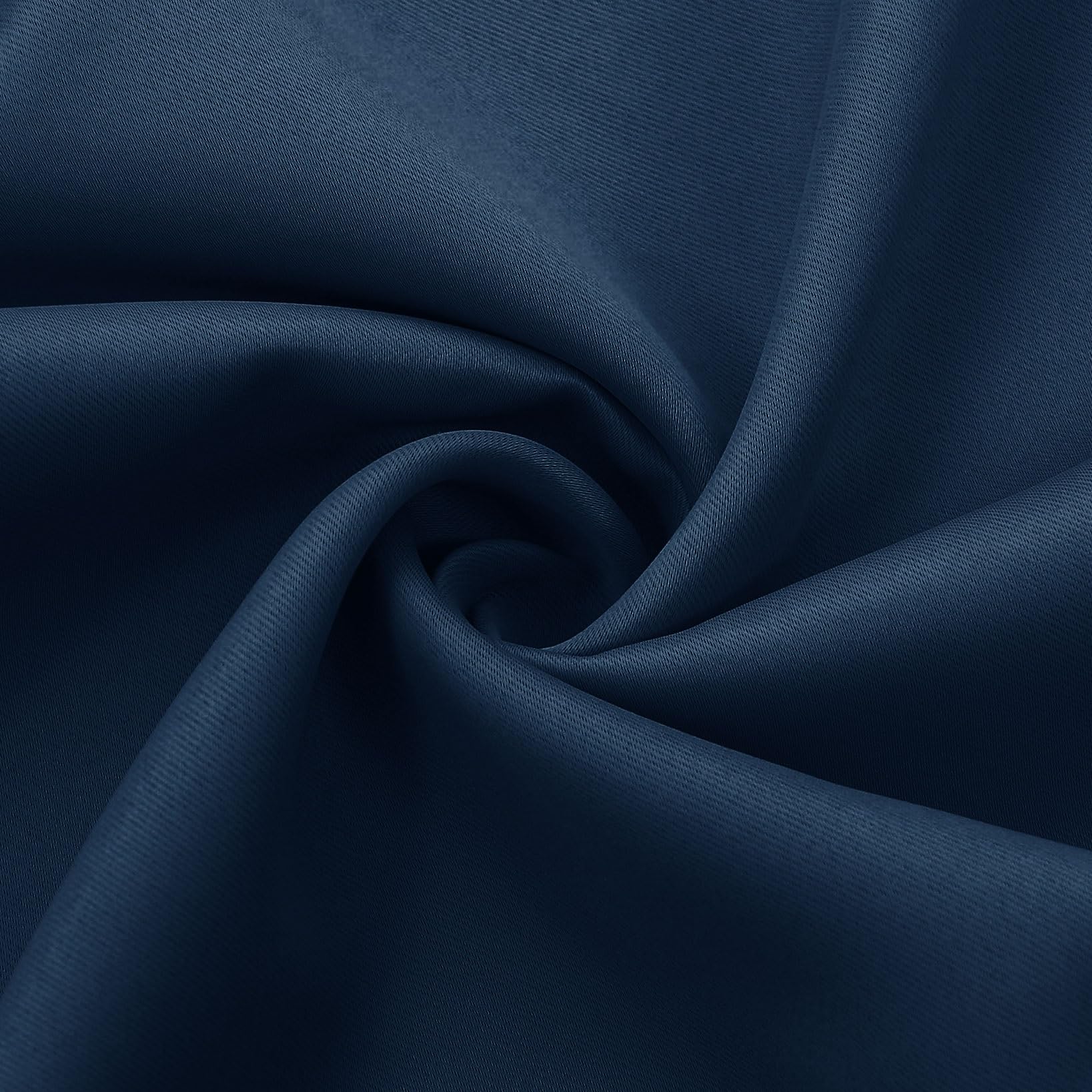 Tende Oscuranti 200 x 235 cm Termiche Moderne Eleganti Tenda Coprenti Tinta Unita con Anelli per Camera da Letto e Soggiorno, Blu Scuro