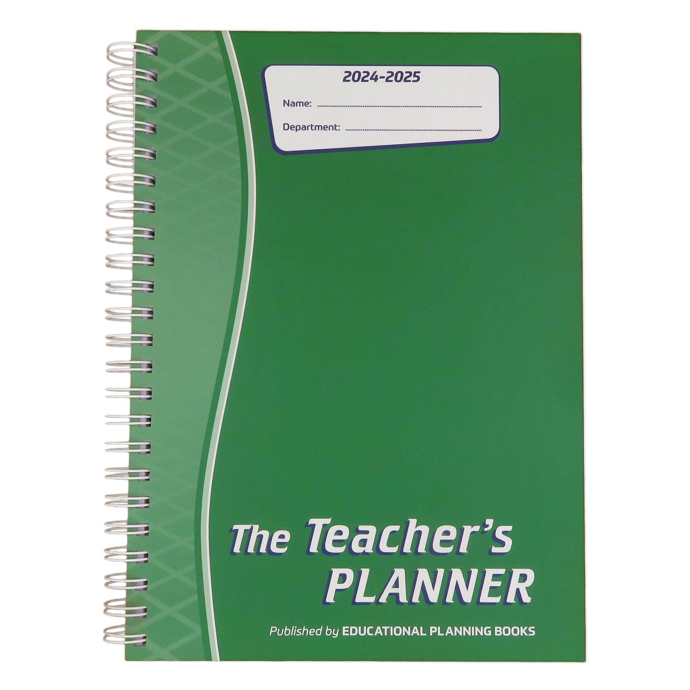Educational Planning Books LtdThe Teacher's Planner 2024-25: A4, Green, 6 Period (TP3-GRN)