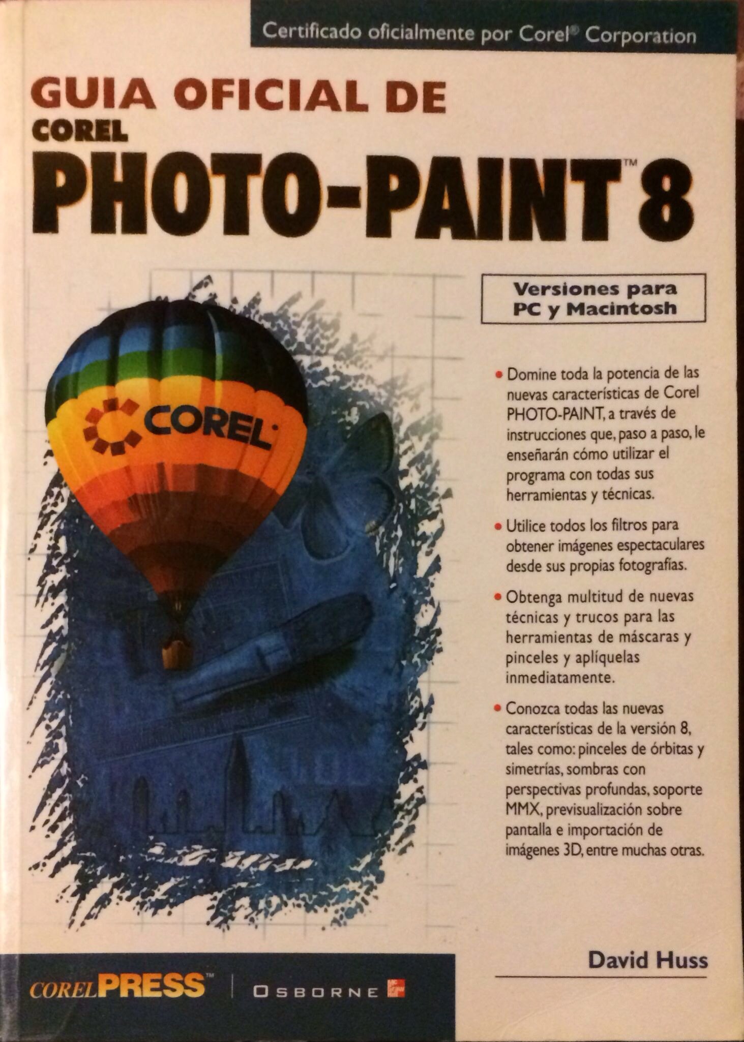 Guia Oficial de Corel PHOTO-PAINT 8