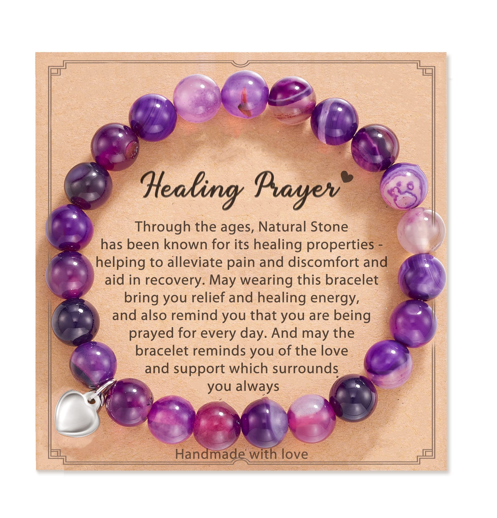 HGDEER Healing Bracelet, Metal, no gemstone