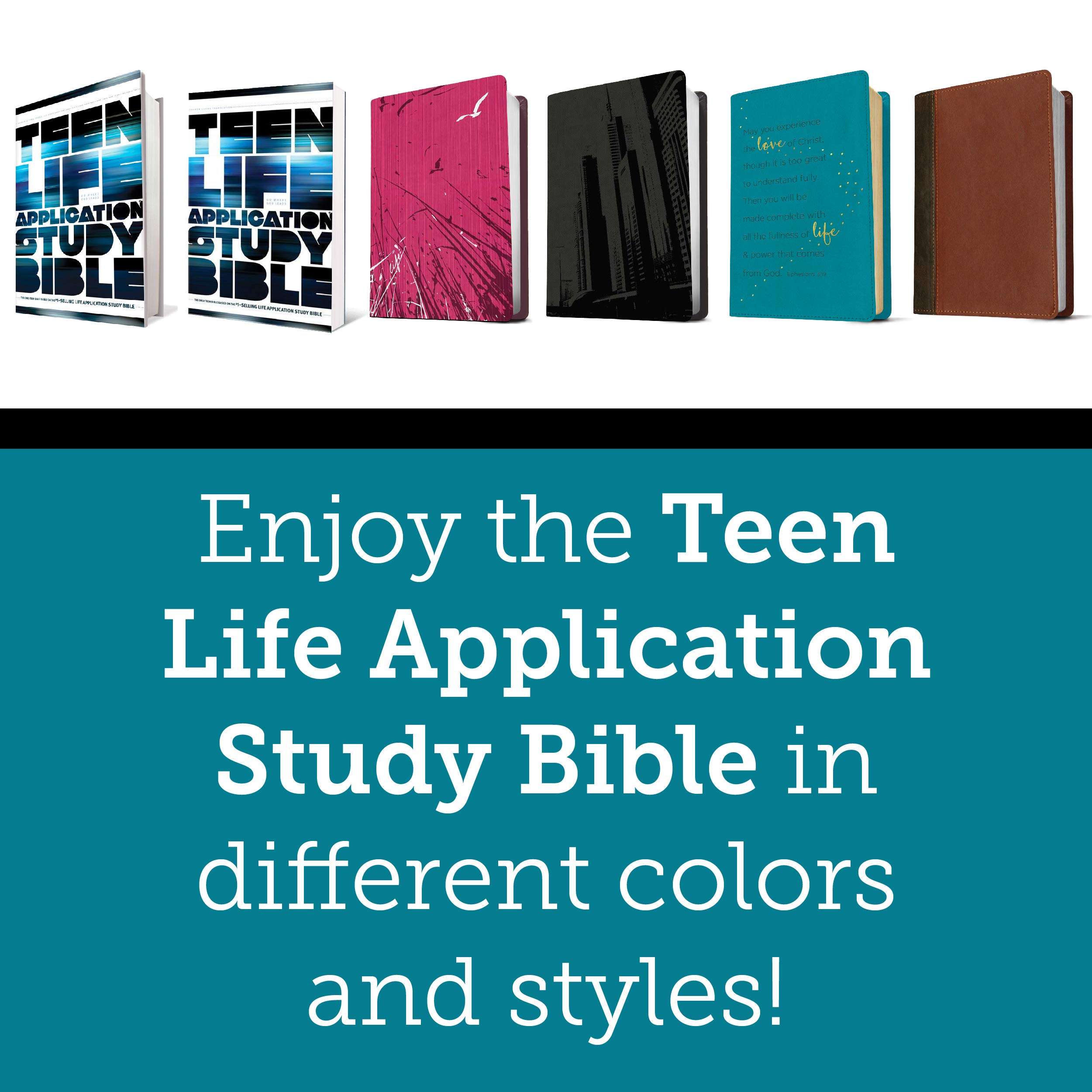 Tyndale NLT Teen Life Application Study Bible (LeatherLike, Teal), NLT Study Bible with Notes and Features, Full Text New Living Translation - Image 9