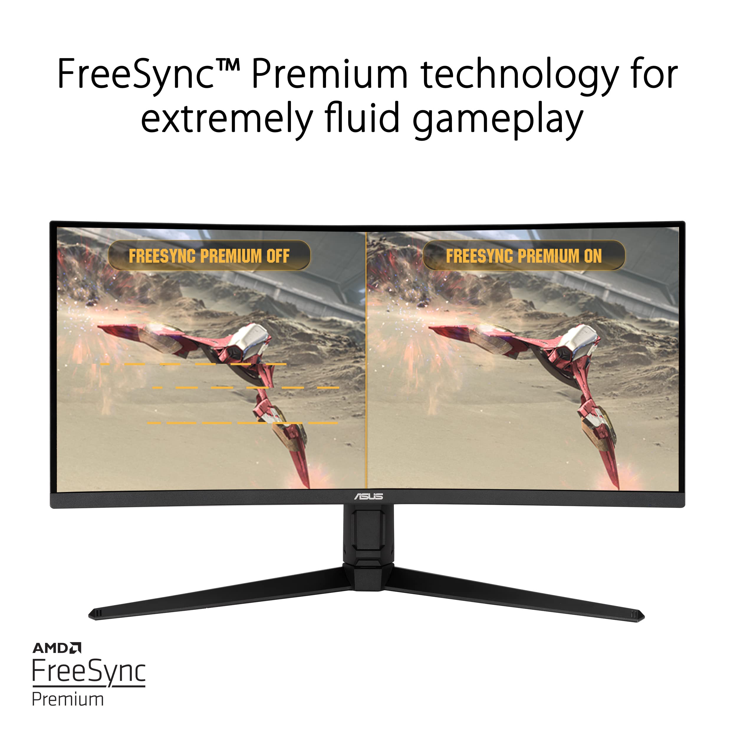 ASUS TUF Gaming VG34VQL1B 34 Zoll WQHD 165Hz Ultrawide Gaming Monitor
