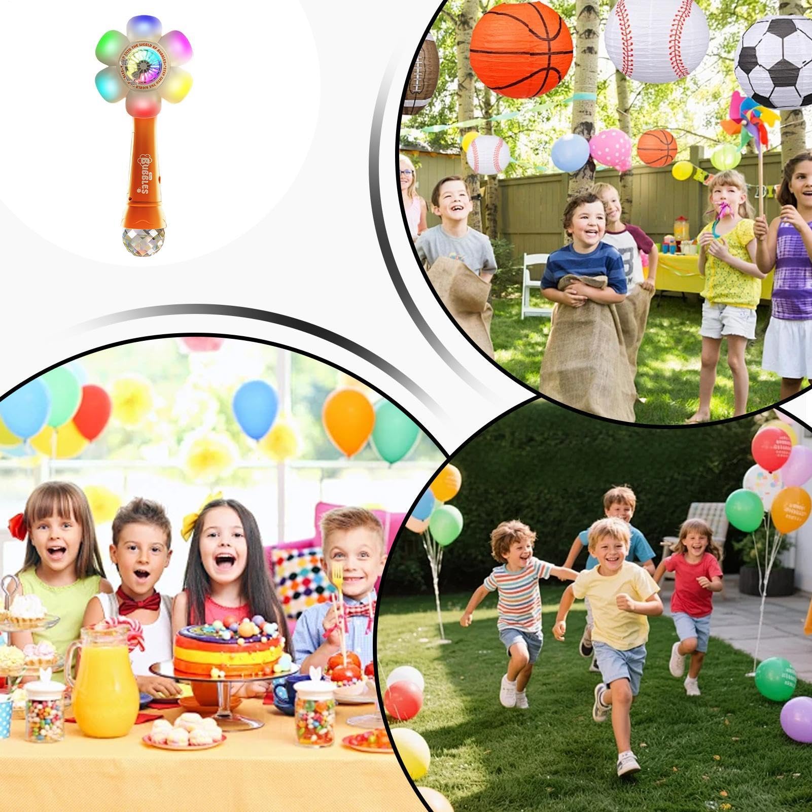 Macchina Bolle Girasole Da Bagno Giocattolo Soffiabolle Automatico | Sparabolle Girasole con Per Bambini, Bambine, Giardino, Compleanno, Bagno, , Spiaggia, Giochi
