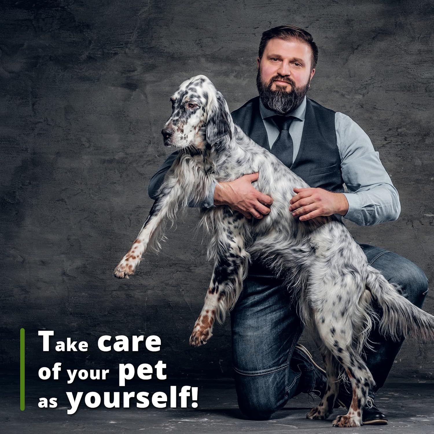 Undercoat Rake for Dogs & Cats - Double Sided Comb for Detangling and Removing Knots - 2 Sided Dematting Tool - Deshedding Brush for Grooming Pets with Long Hair Prone to Matting - Ebook Guide : Pet Supplies