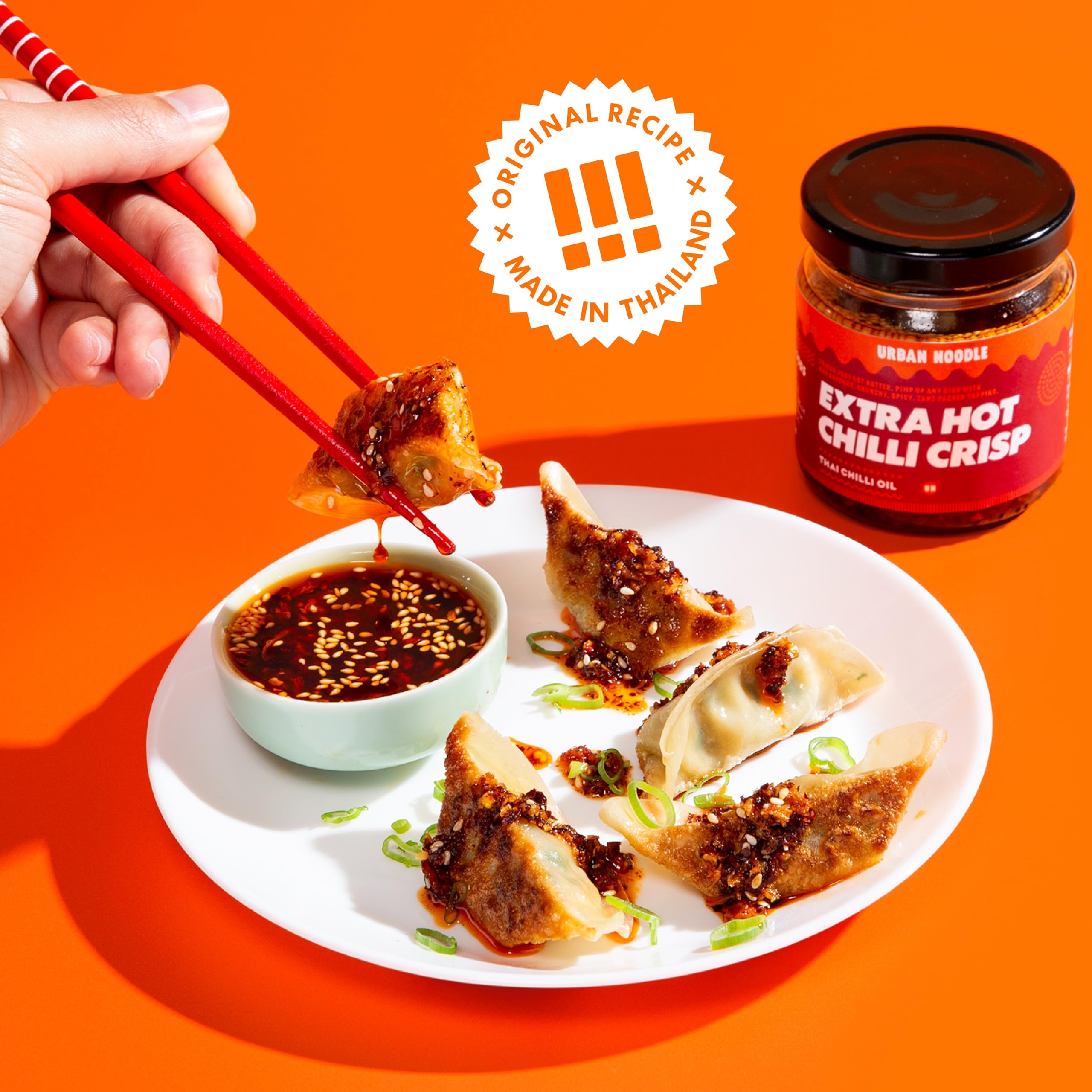 Urban Noodle Extra Hot Thai Chilli Crisp Oil, Intensely Spicy