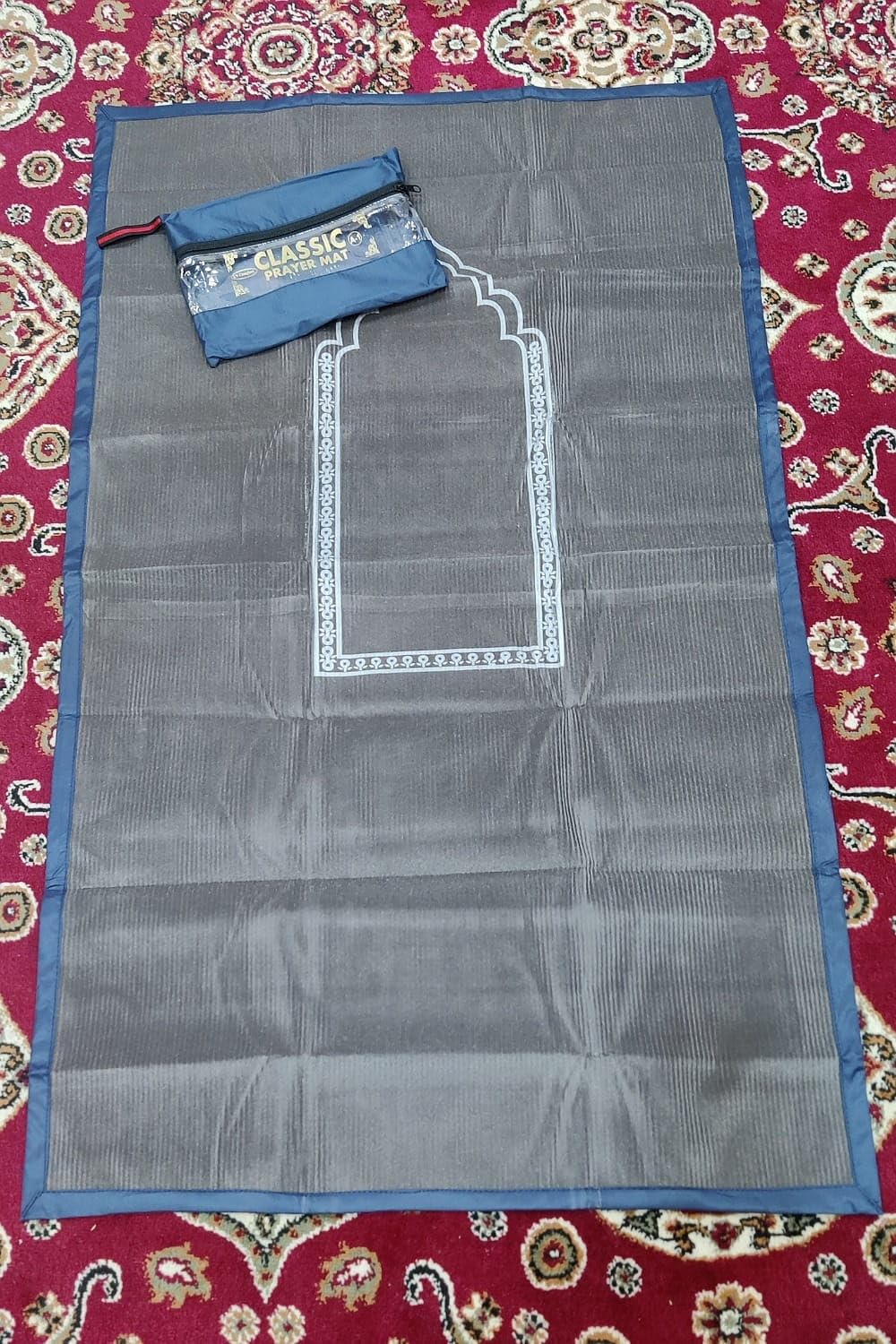 Weinbux Prayer Mat | Full Travel Prayer Mat | Pocket Friendly Prayer Mat | Pouch Packing Velvet Prayer Mat | Soft and Foldable(Multicolor)-image-41