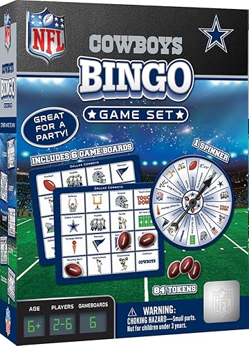 MasterPieces Juego de bingo NFL