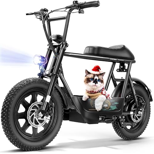 Caroma Peak 1200W Electric Scooter with Seat,30Miles&20MPH