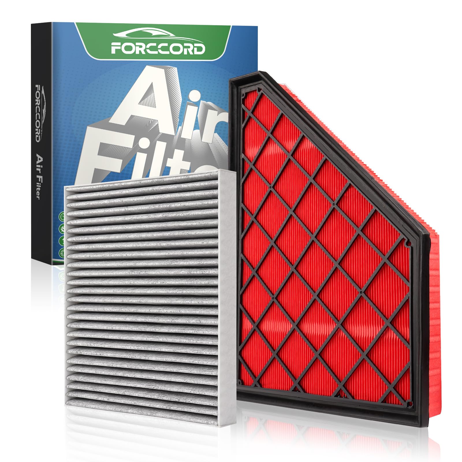 Cabin &amp; Engine Air Filter Combo for Chevrolet Traverse 18-23, Acadia 17-23