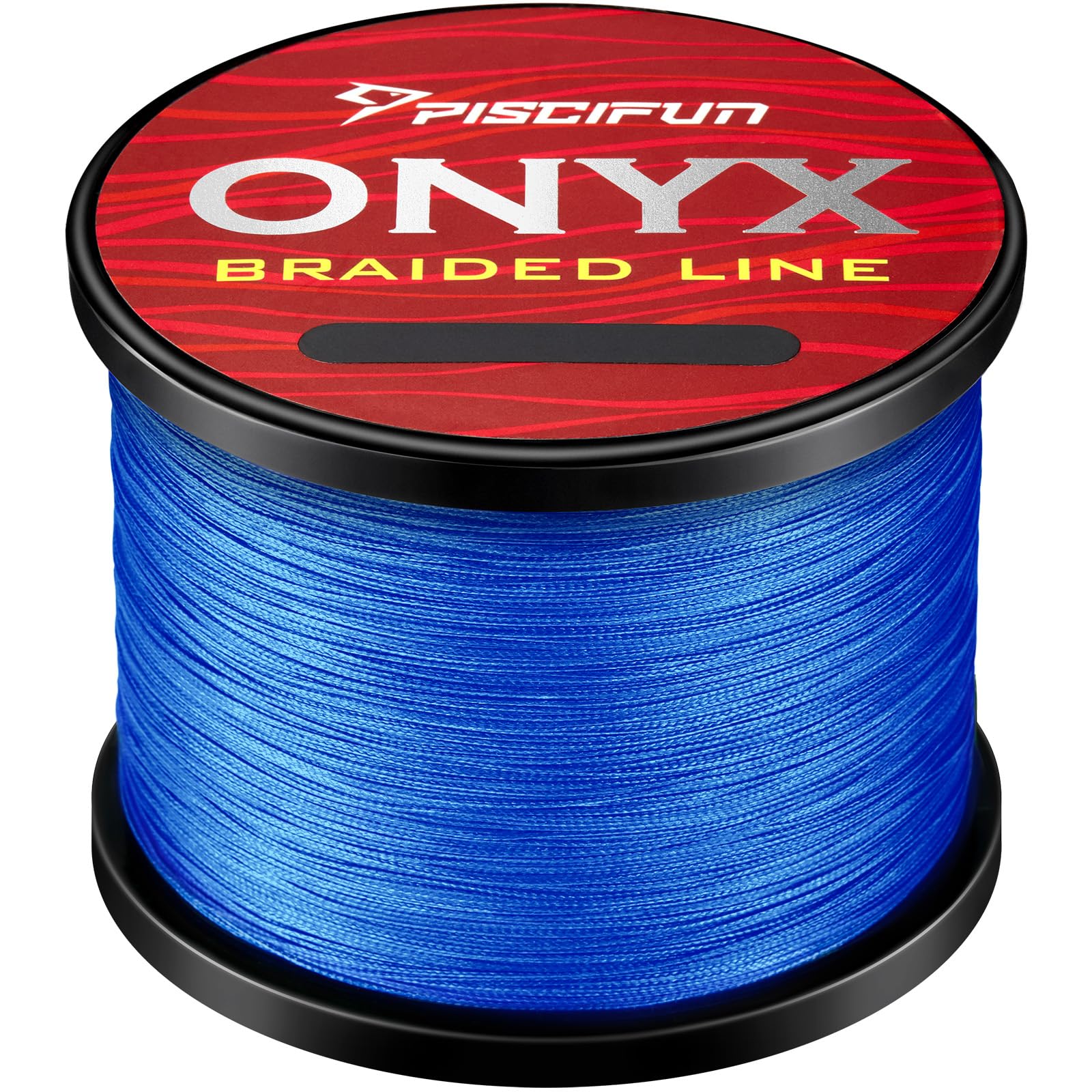Piscifun Onyx Braided Fishing Line, Superline Abrasion Resistant Braided Lines, Zero Stretch Super Strong, Low Memory, Fast Water Cutting PE Fishing