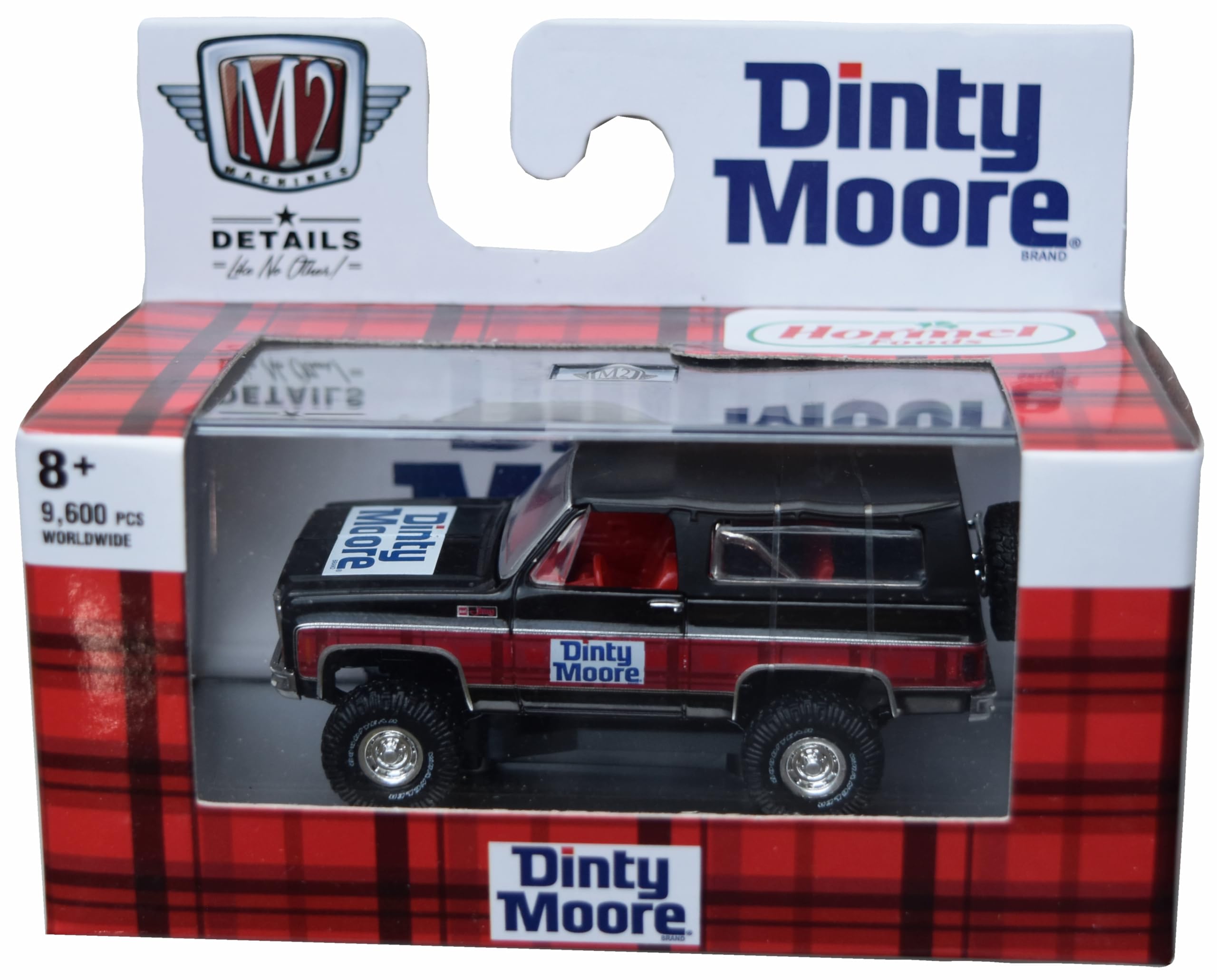 Amazon.com: M2 Machines 1973 GMC Jimmy Sierra 4x4, Black/red 9600