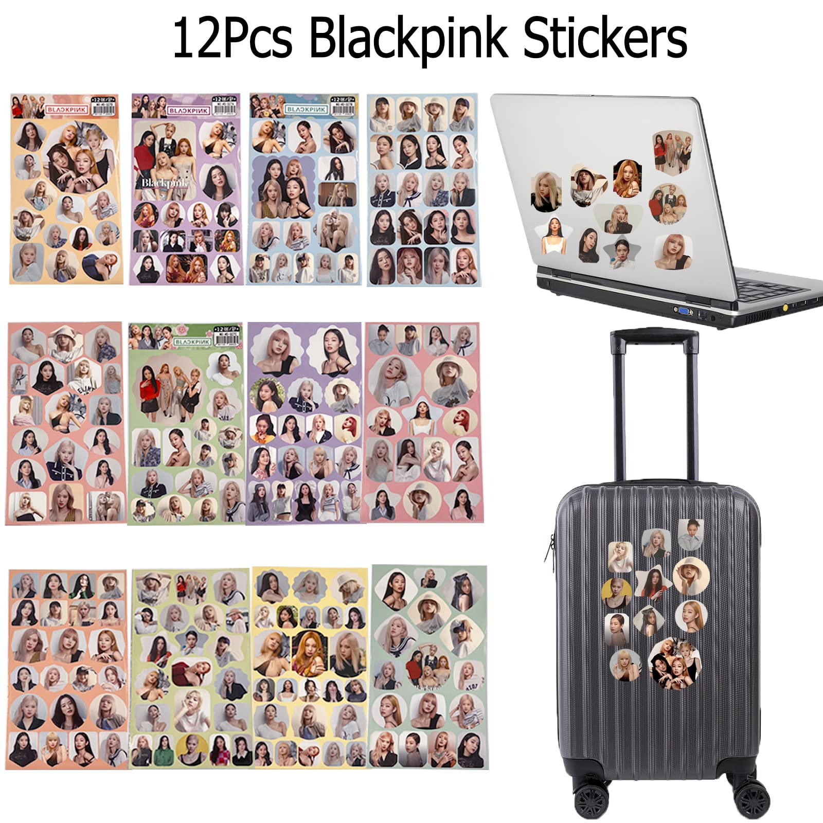 Autocollants De Camping. Ensemble D'articles De Camping, Tente, Sac à