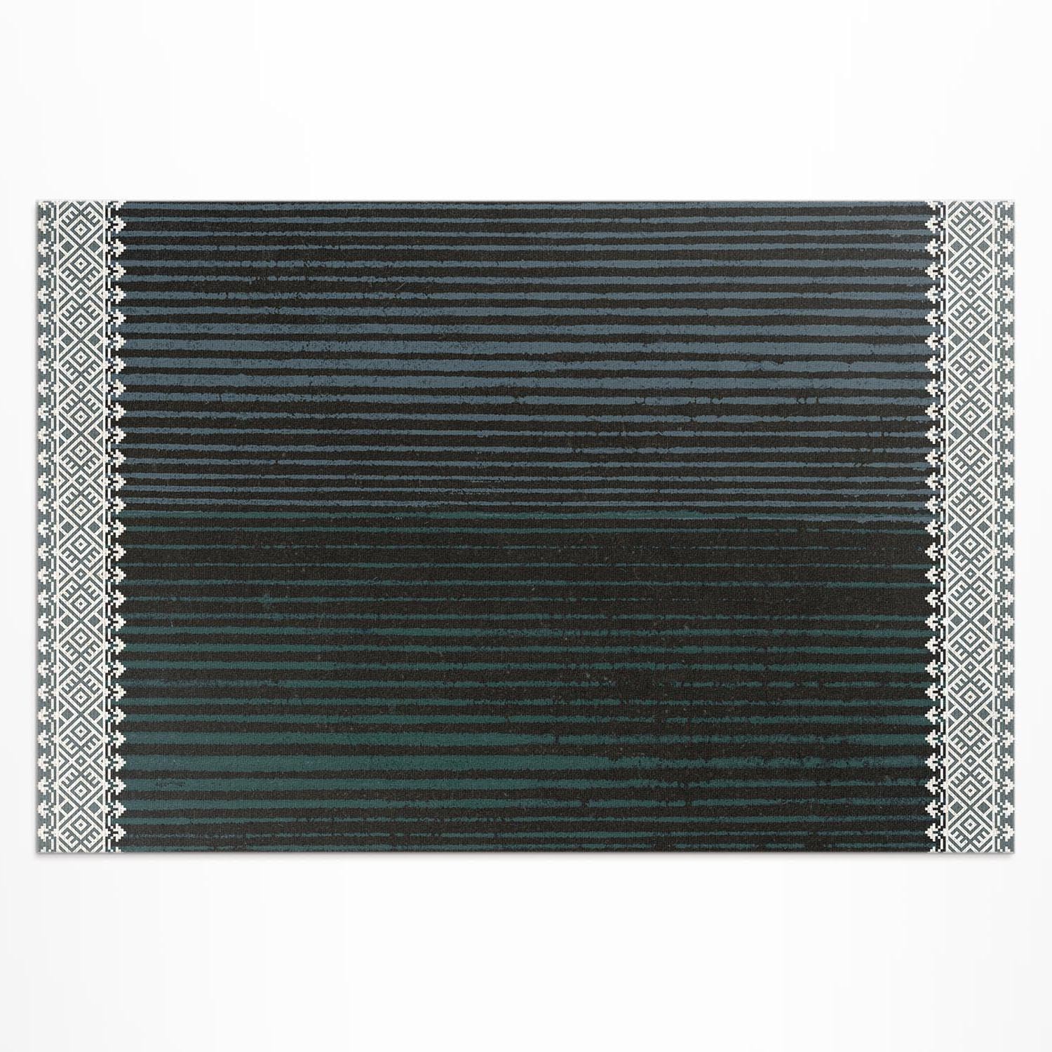 Tapis d'extérieur 100x150 cm en PVC Furuya Korin pour balcon et terrasse