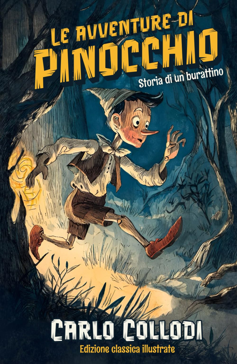 Le avventure di Pinocchio Storia di un burattino Edizione classica illustrate