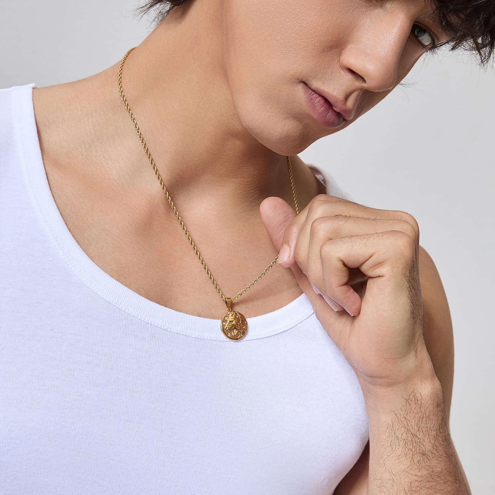 Amazon.co.jp: KRKC&CO: ネックレス