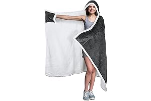 Snuggle Sherpa Blanket Hoodie: Wrap and Cozy Up