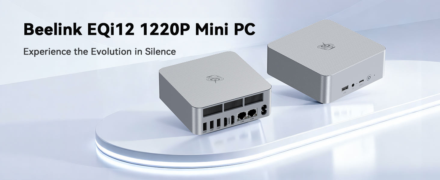 Amazon.com: Beelink EQi12 Mini PC, Intel Core i3-1220P (10C/12T,up