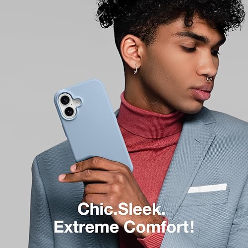 Miniatura 358 de GONEZ Funda para iPhone 14 Pro, compatible con Magsafe, con protector de pantalla + protector de lente de cámara, forro de microfibra suave