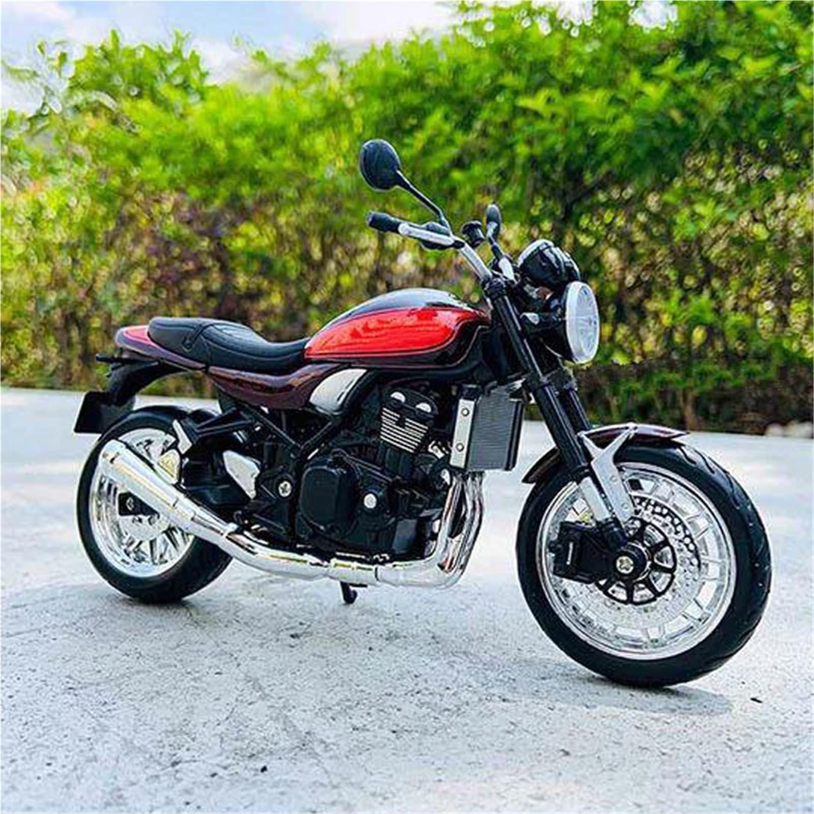 Modelo a escala de moto 1/12 Para Kawasaki Z900RS Z 900RS Z900 RS 900 Simulación De Aleación Motocicleta Modelo Juguete