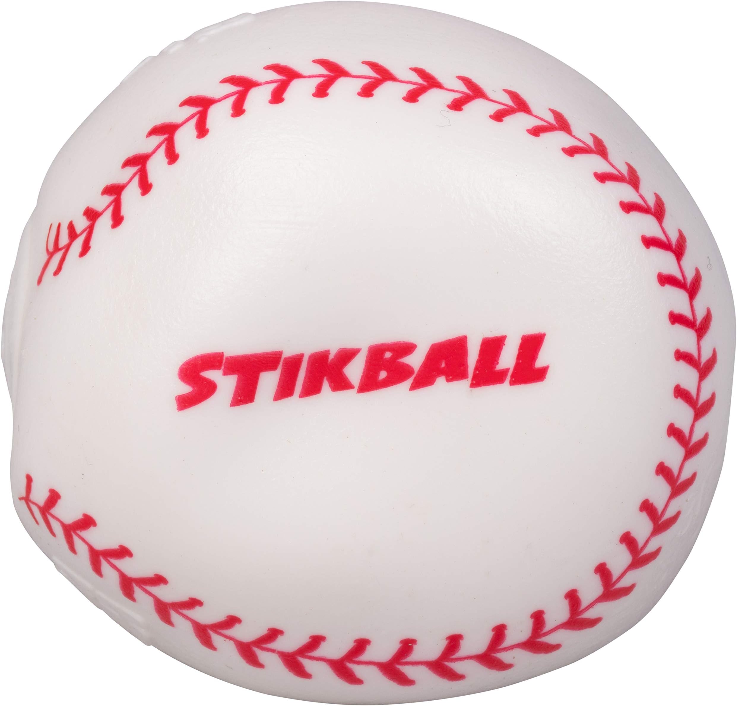 Hog Wild Sticky Baseball - Squishy Stikball Toy Splats and Sticks to Flat Surfaces - Age 4+