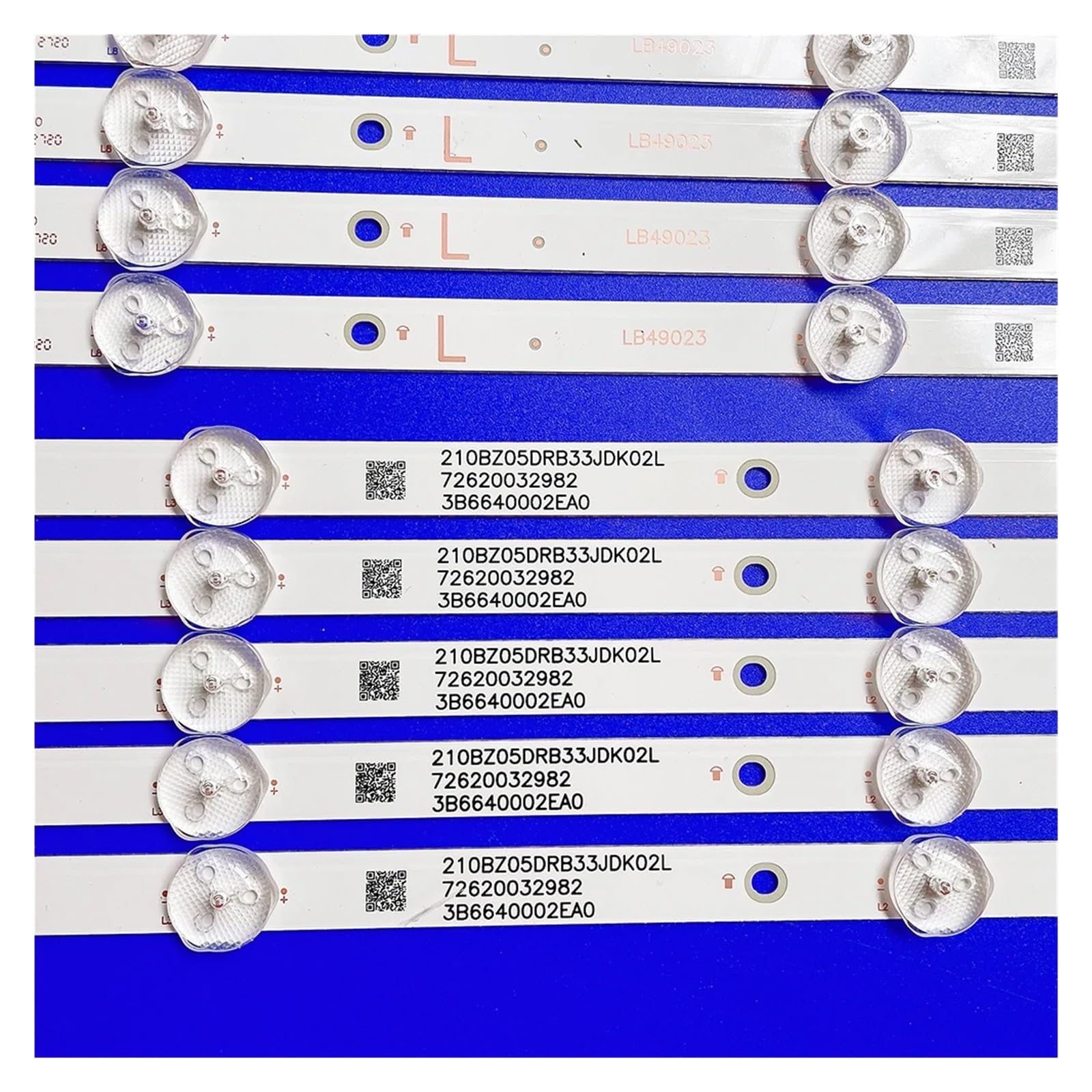 LED Backlight Strip for 49 "TV TT4906F LB49023 LB49021 V1_00 49PUS7503 49PUS6162 49PUS6412 49PUS6803 TPT490U2