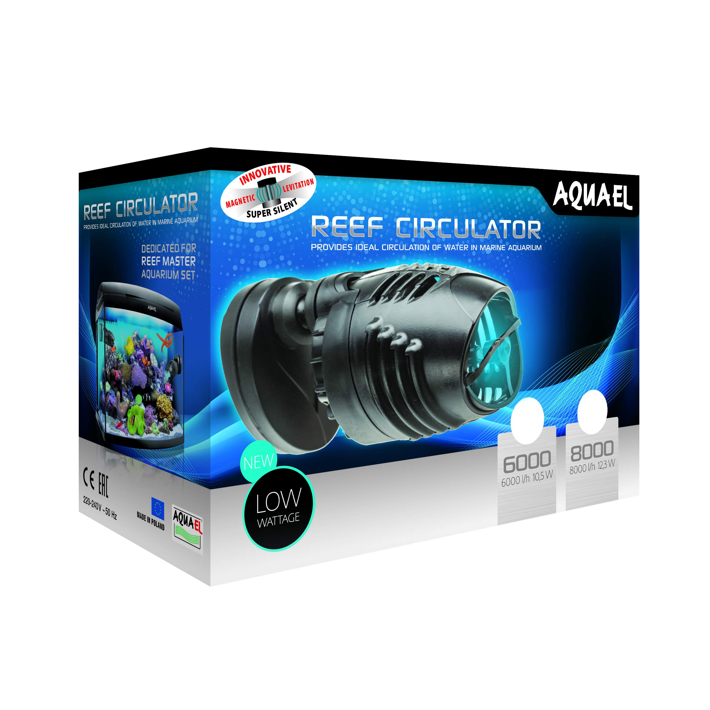 Aquael Reef Circulator 6000 pompa cyrkulacyjna do akwariów z wodą morską pompa nano