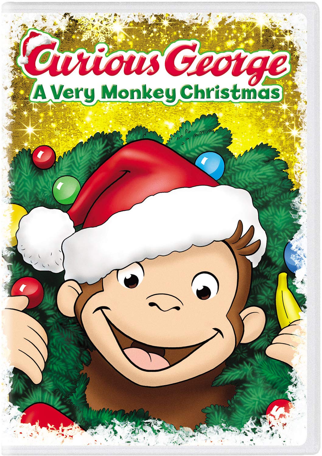 Curious George: A Very Monkey Christmas - New Artwork [DVD]