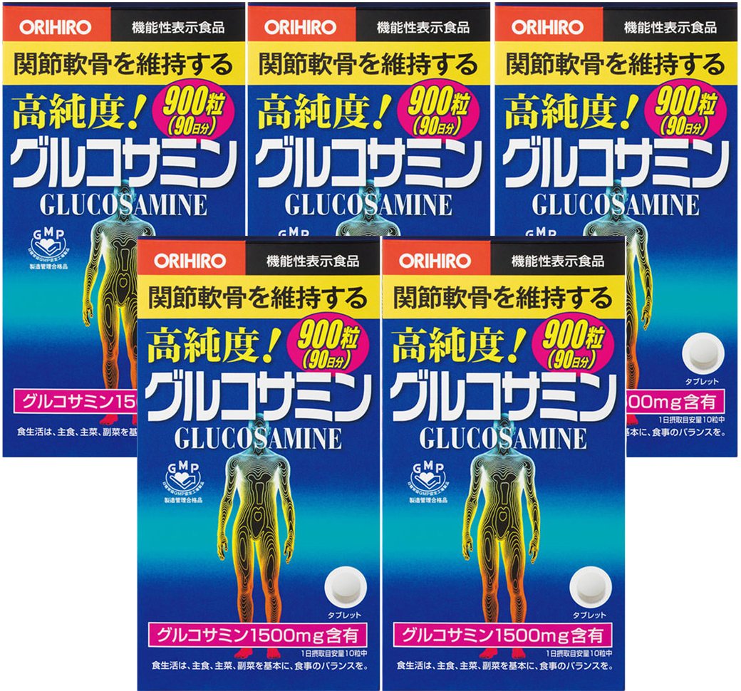 Amazon | 【セット品】オリヒロ 高純度 グルコサミン・コンドロイチン 