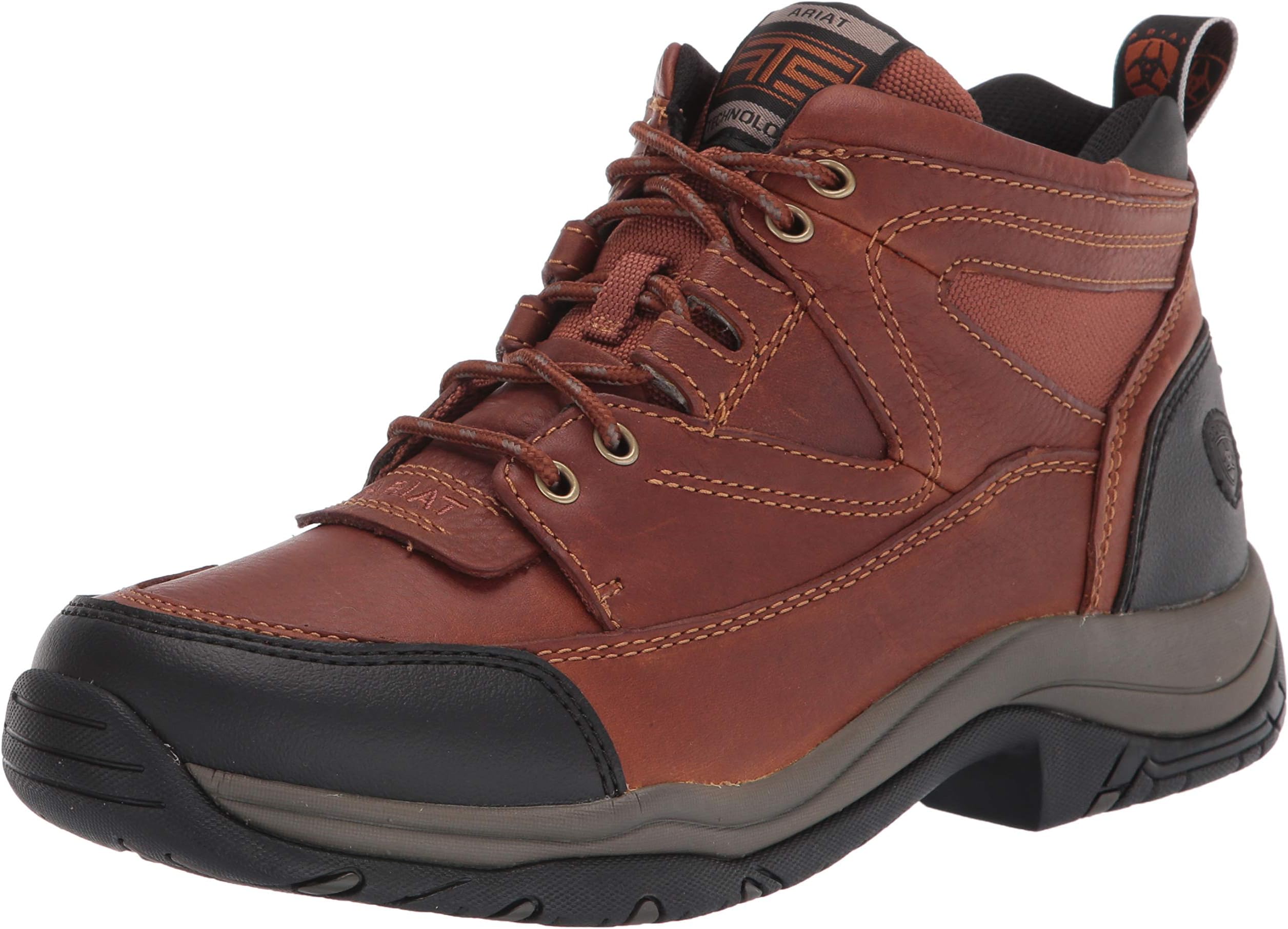 Ariat Terrain Hiking Boot– Men’s Leather Outdoor Hiking Boots