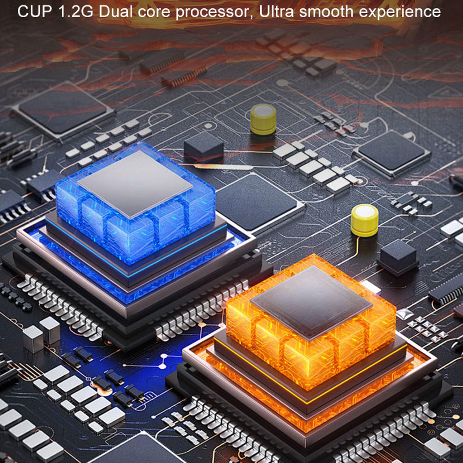 ハンドヘルドレトロゲームコンソール、4.5インチ854x480 IPSスクリーンポータブルビデオゲームコンソール、64GBクラシックゲームに組み込まれ、14種類のエミュレーターをサポートします - 4