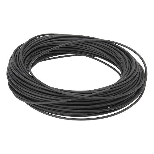Panduit T25R-C20Y - Envoltura en espiral, polietileno resistente al fuego, 0.25" x 100', negro