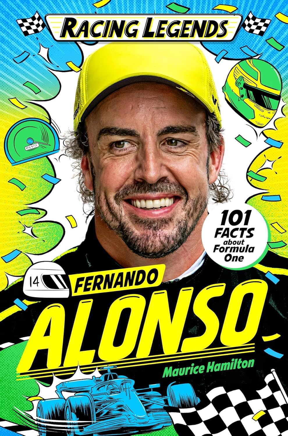 Racing Legends 6 Books Collection Set By Maurice Hamilton (Lewis Hamilton, Max Verstappen, Charles Leclerc, Lando Norris, Fernando Alonso & Oscar Piastri)