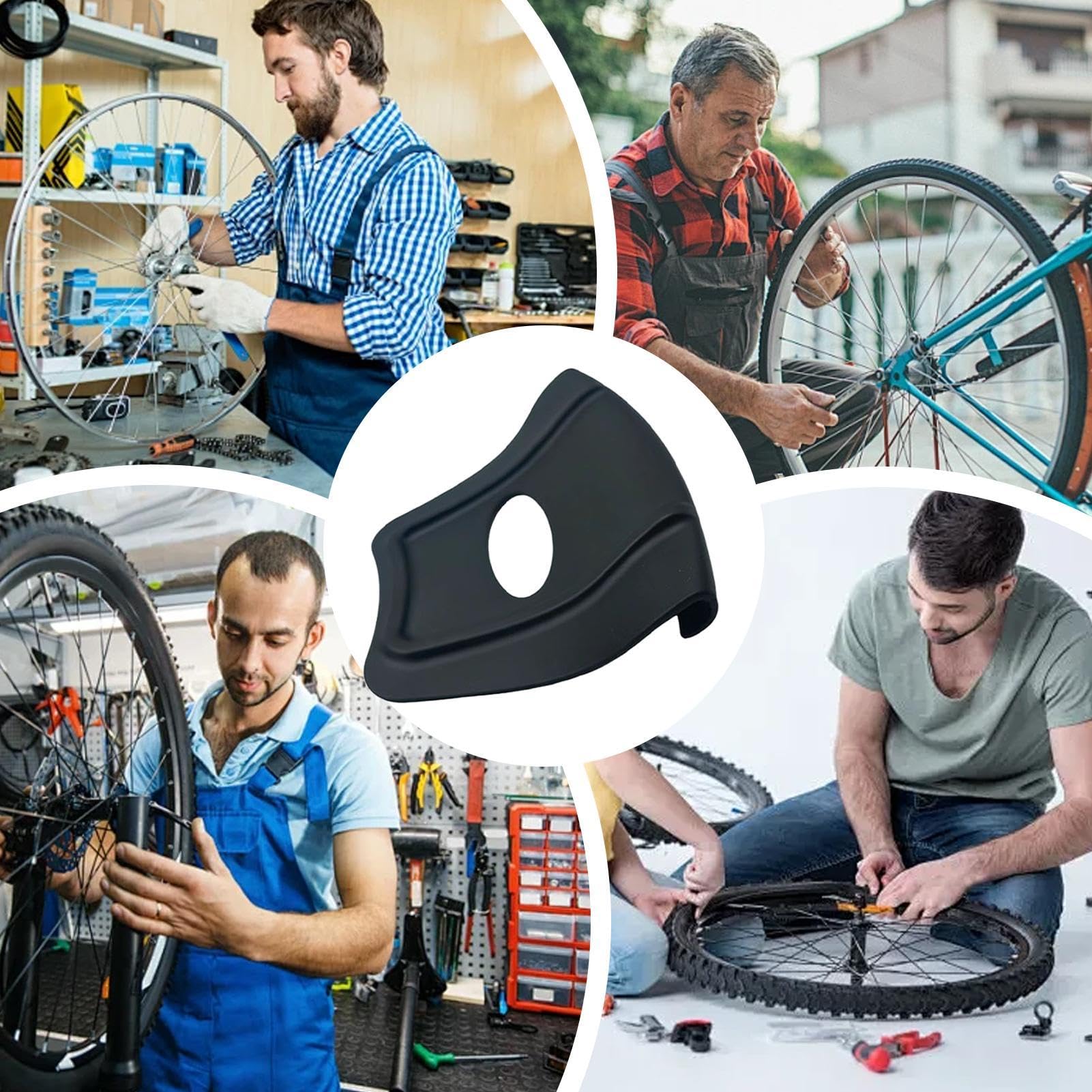 Protezioni per ruote moto, Proteggi cerchioni per pneumatici moto | Copertura protettiva per ruota 2X - Strumento di protezione del bordo del pneumatico, strumento di protezione del bordo del cerchion