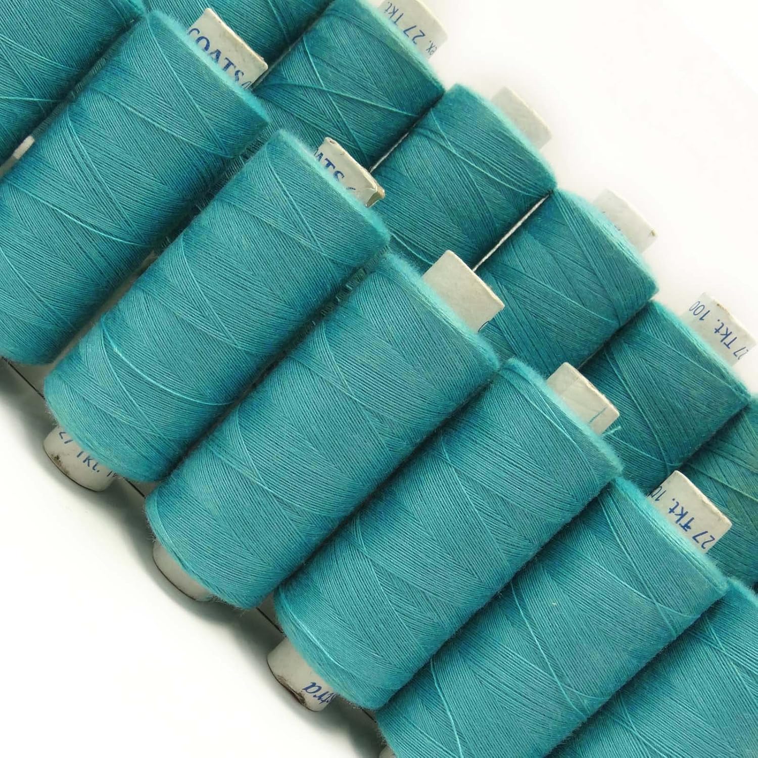 Over Locking Grey Spun 20 Pcs Quilting New Wholesale Polyester Spool Thread