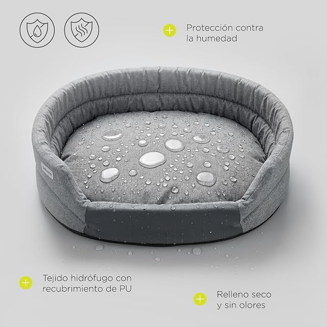 Foto 3 de 8 de Peluvio Arita Cama para Perros Impermeable y Antideslizante, Colchón para Perro sin Bordes Fácil de Limpiar
