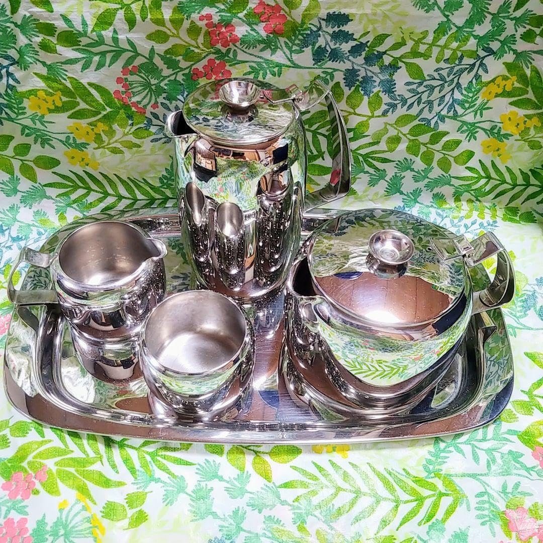 Amazon.co.jp: イギリス 英国 OLDHALL Connaught 5pc コーヒー 紅茶 