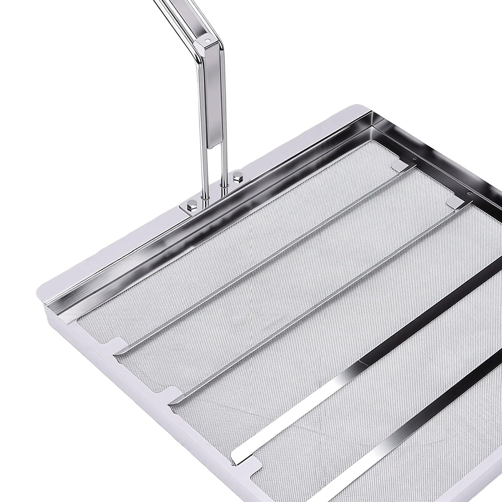 Generic Rete Filtrante per Friggitrice Maglia da 500μm per Uso Commerciale Filtro Olio in Acciaio Inossidabile per Friggitrici a Fondo Piatto 1 unità