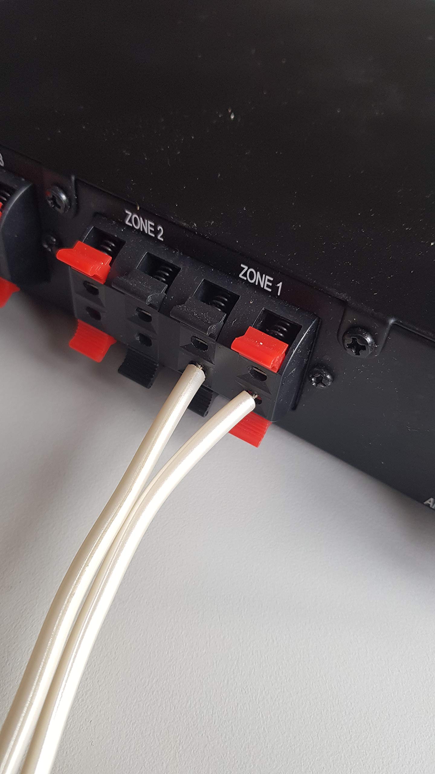 System One SC4B + Cable - Selector para 4 Pares de Altavoces con Control de volúmen y 50 MTS de Cable de Altavoz