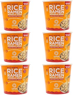 Lotus Foods Organic Spicy Kimchi Rice Ramen Noodle Soup - Ramen Noodles,...