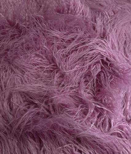 Vista 19 de The Yard - Pelo sintético de pelo sintético largo de lujo, para coser, cosplay, disfraz, decoraciones, 60 pulgadas de ancho