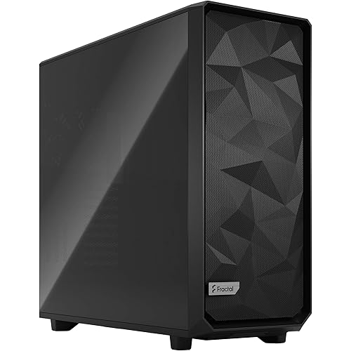 Fractal Design Meshify 2 XL Black ATX Flexible Dark Tinted Tempered Glass Window Full Tower Computer Case