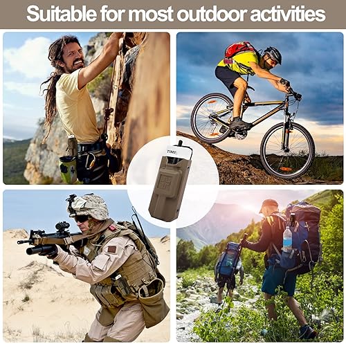 Miniatura 15 de Soporte para torniquete, estuche para torniquete para torniquetes CAT Gen 7 o mayores, funda rígida para torniquete para cinturón de servicio