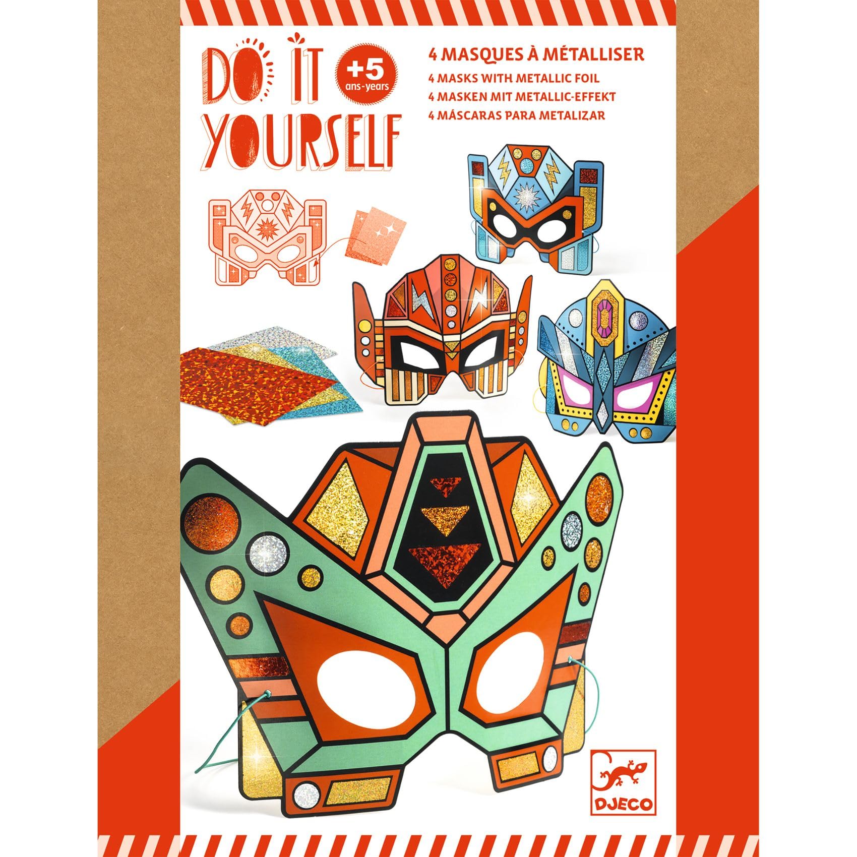 Jeu D'adresse DIY Super Robots - Djeco A&C - Pour Enfants - Construction Et équilibre