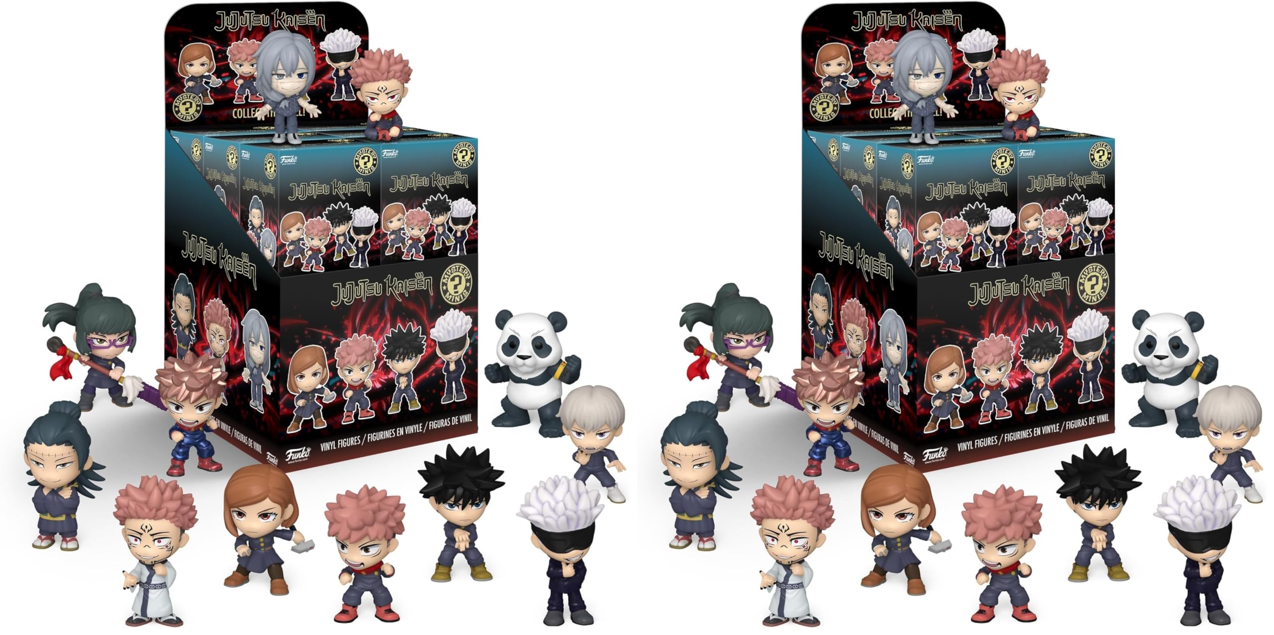 Funko Mystery Mini - Jujutsu Kaisen - 1 of 12 To Collect - Styles Vary- Minifigura de Vinilo Coleccionable - Idea de Regalo - Mercancia Oficial - Juguetes para Niños y Adultos - Anime Fans