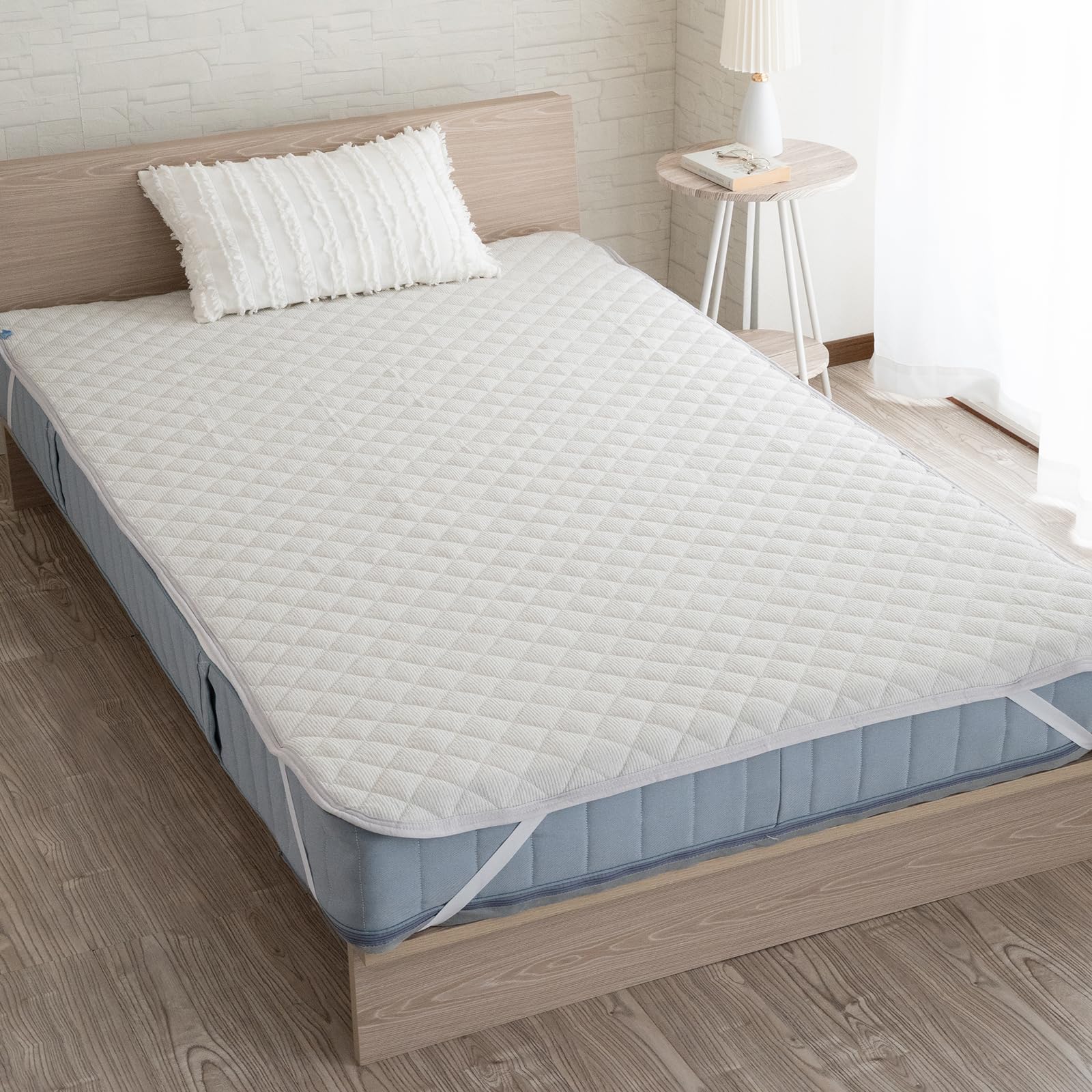 Amazon｜シルフィーズ 敷きパッド シングル 100×205cm 綿65% ポリ35