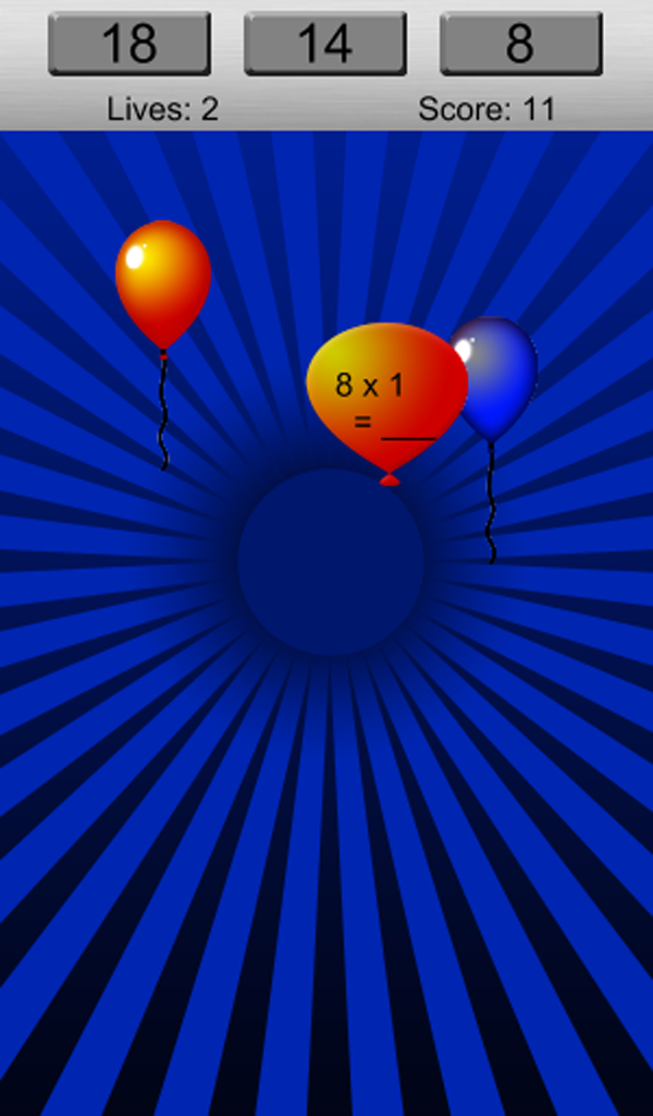 Balloon Math: Multiplication - App on Amazon Appstore