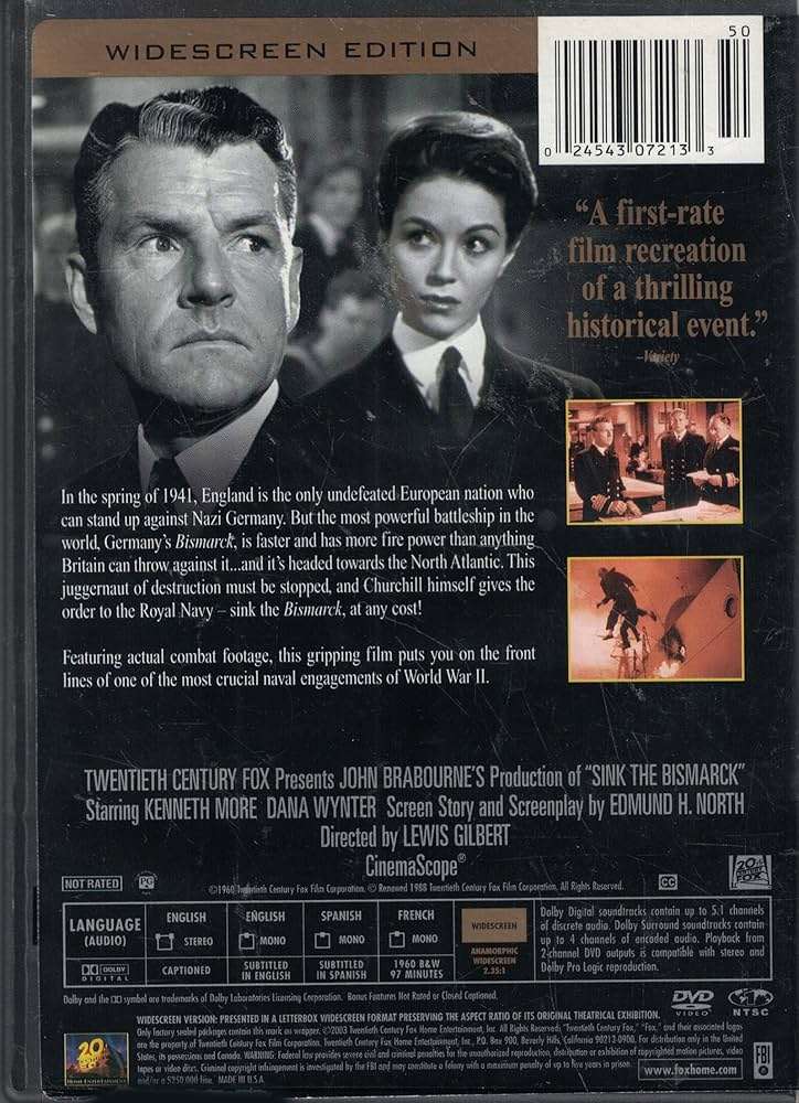 ビスマルク号を撃沈せよ! [DVD] ggw725x Amazon.com: ビスマルク号を撃沈せよ！ [DVD] : Movies & TV