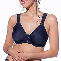 Selene, Reggiseno Contenitivo Donna con Spalline Larghe Comfort e Ferretto